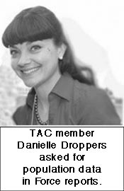 TAC member Danielle Droppers