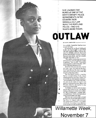 <i>Willamette Week</i> article on Outlaw November 
7
