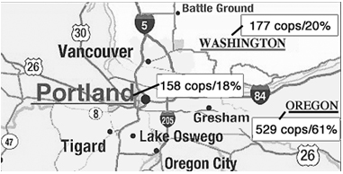 Portland Map