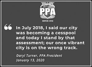 Daryl Turner stands by calling Portland a cess pool