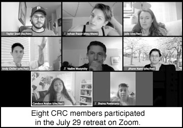 image from July 29 CRC retreat meeting