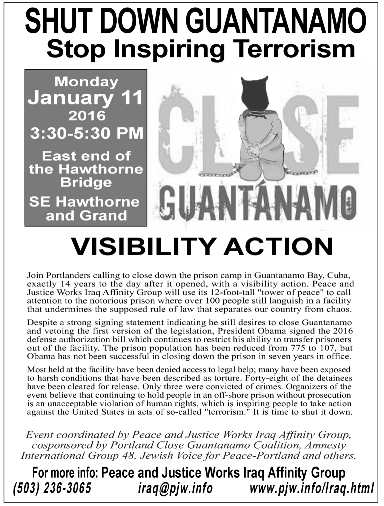 [Guantanamo 14 Years Later flyer]