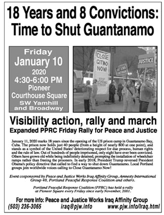 [Guantanamo 18 Years Later flyer]