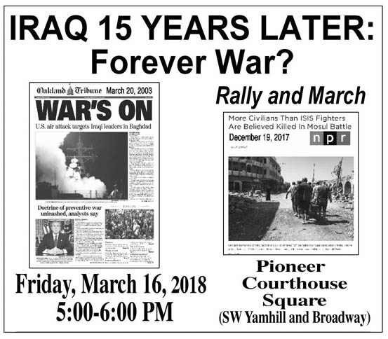 [Flyer for March 16 rally]