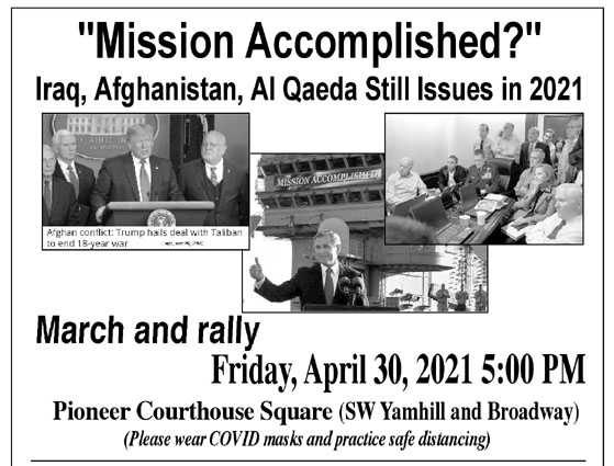 [Mission Accomplished? flyer]