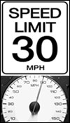 [image of 30mph speed limit sign]